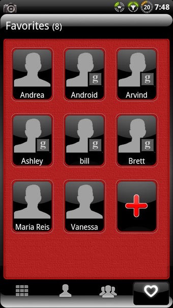 Imagen 2 para GOContacts theme Finesse