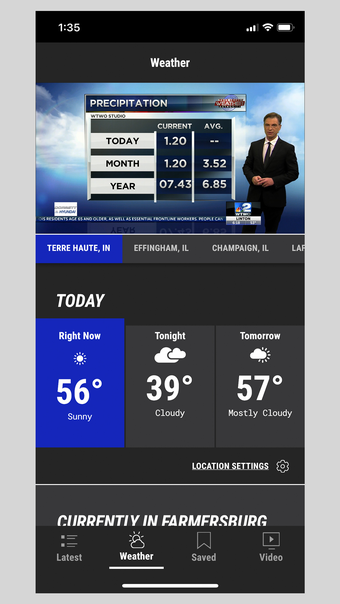 Imagen 0 para WTWO News MyWabashValley.…