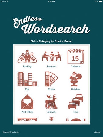 Image 0 for Endless Wordsearch