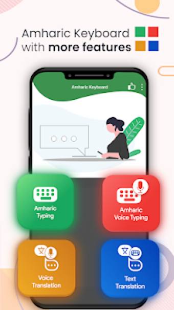 Imagen 3 para Amharic Keyboard - Englis…