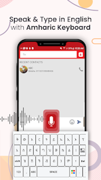 Imagen 2 para Amharic Keyboard - Englis…