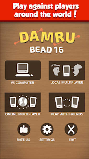 Image 0 for Damru - Bead 16 (Sholo Gu…