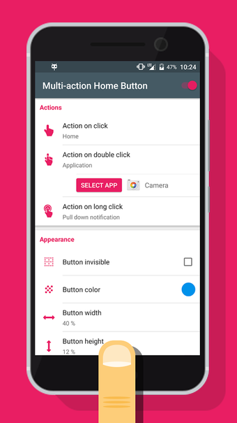 Imagen 1 para Multi-action Home Button