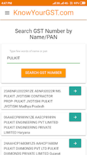 Imagen 3 para KnowYourGST