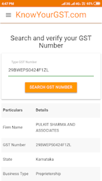 Imagen 1 para KnowYourGST