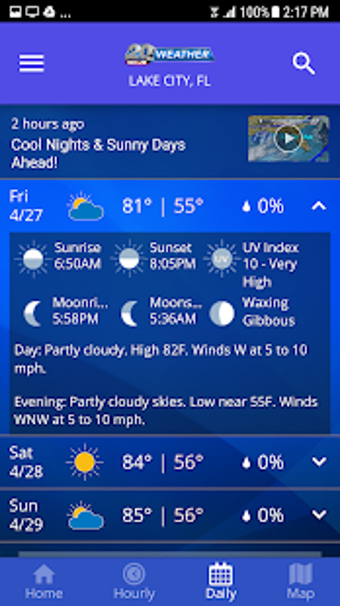 Imagen 1 para WCJB TV20 Weather App