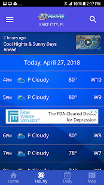 Image 0 for WCJB TV20 Weather App