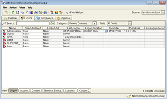 Image 0 for Active Directory Network …