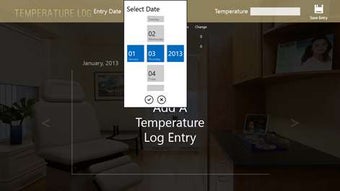 Imagen 1 para Temperature Log for Windo…