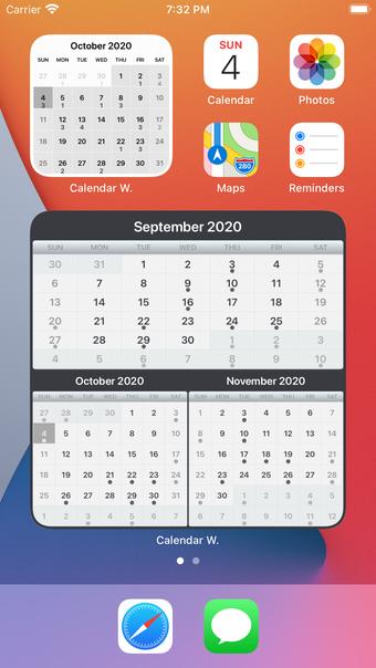 Image 0 for Calendar Widget