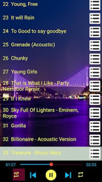 Image 0 for Bruno Mars - Songs OFFLIN…
