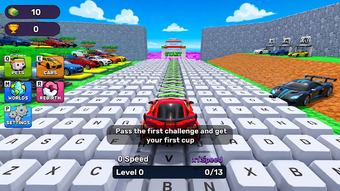 Image 0 for Obby Supercar Race Keyboa…