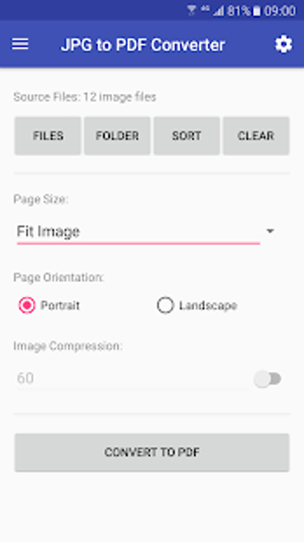 Imagen 0 para JPG to PDF Converter
