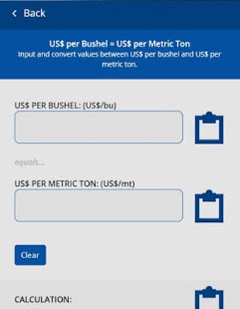 Image 0 for USGC - Conversion Calcula…