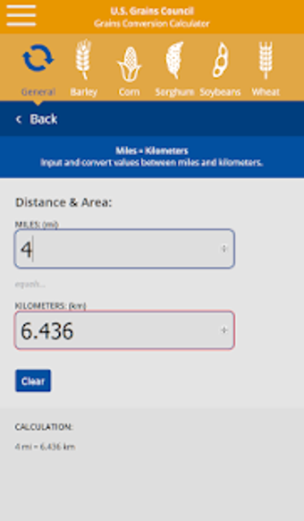 Image 3 for USGC - Conversion Calcula…