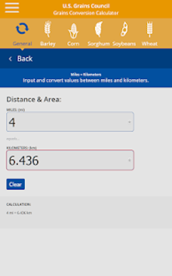 Image 2 for USGC - Conversion Calcula…