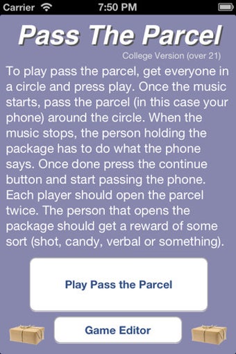 Image 4 for Pass The Parcel college v…