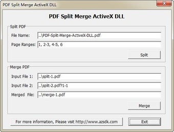 Image 0 for AzSDK PDF Split Merge Act…