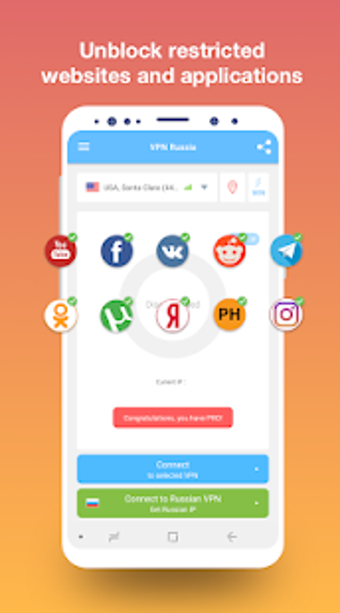 Imagen 1 para VPN Russia - get free Rus…