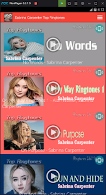 Imagen 3 para Sabrina Carpenter Top Rin…