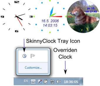 Imagen 0 para Skinny Clock