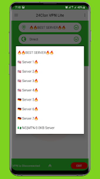 Image 1 for 24clan VPN Lite - Free SS…