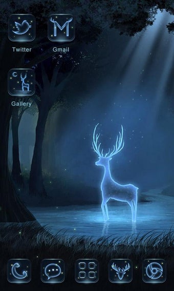 Imagen 1 para Deer GO Launcher Theme
