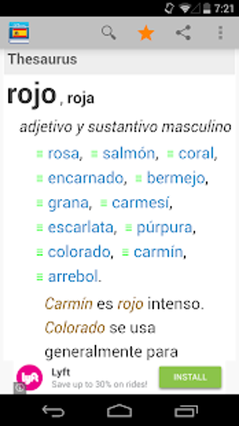Imagen 2 para Spanish Dictionary by Far…