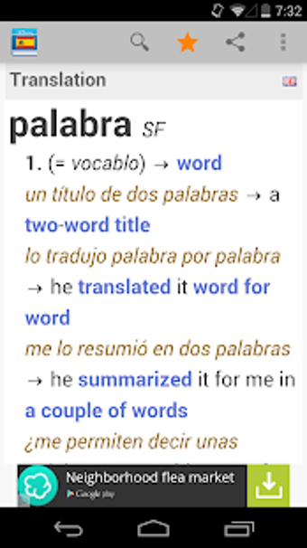 Image 1 for Spanish Dictionary by Far…