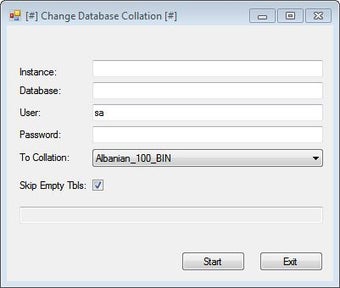 Image 0 for Change Database Collation