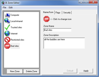Imagen 0 para IE Zone Editor