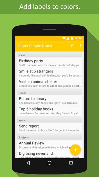 Image 0 for Super Simple Notes