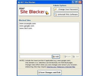 Image 0 for KDT Site Blocker