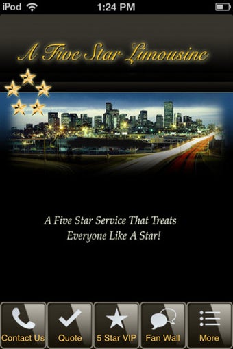 Image 0 for A Five Star Limousine