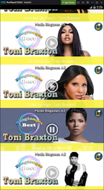 Image 2 for Toni Braxton Free Rington…