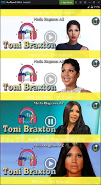 Image 0 for Toni Braxton Free Rington…