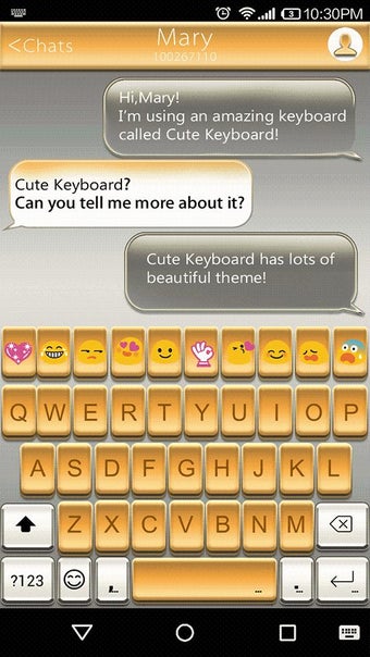 Imagen 0 para Arabic Gold Emoji Keyboar…