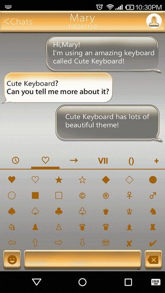 Imagen 1 para Arabic Gold Emoji Keyboar…