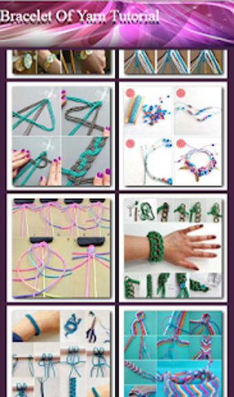 Image 2 for Bracelet Of Yarn Tutorial