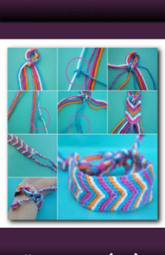 Image 3 for Bracelet Of Yarn Tutorial