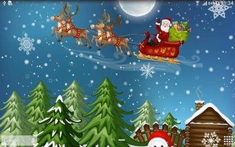 Imagen 1 para Christmas Live Wallpaper