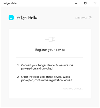 Imagen 0 para Ledger Hello for Windows …