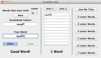 Image 1 for Scrabbler Aid
