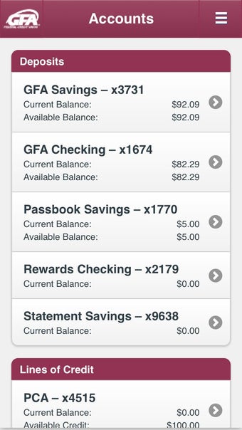 Image 1 for GFA Mobile Banking