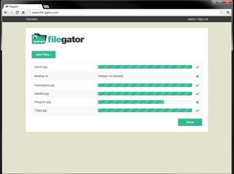 Image 0 for FileGator
