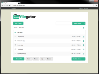 Imagen 4 para FileGator