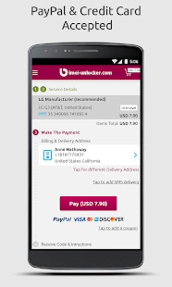 Image 3 for SIM Unlock for LG