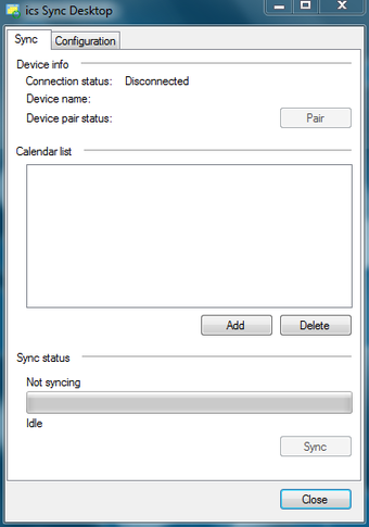 Imagen 0 para ics Sync Desktop
