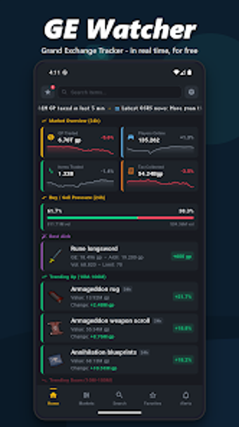 Imagen 0 para GE Watcher - OSRS Item Tr…