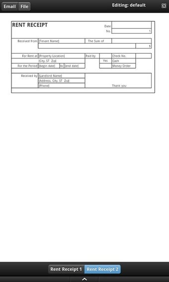 Imagen 4 para Rent Receipt